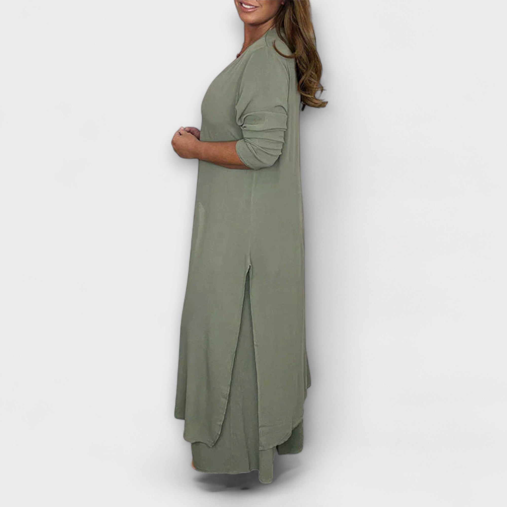 3-delig stijlvol dames Co-Ord-set