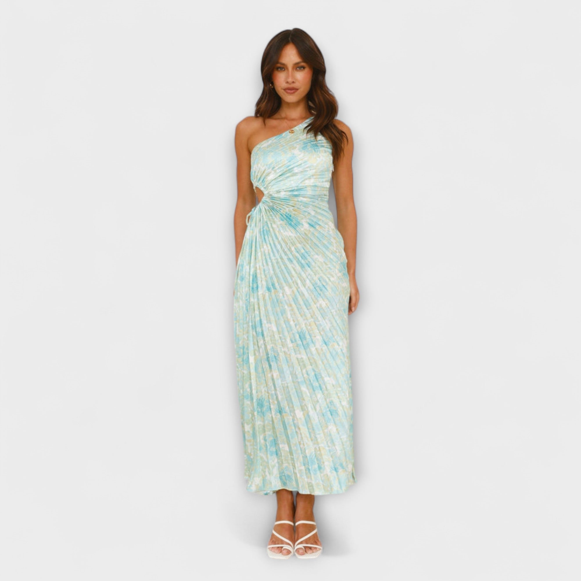 Sienna - Elegante Cut-Out Maxijurk