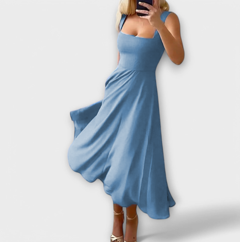 Elegante mouwloze jurk