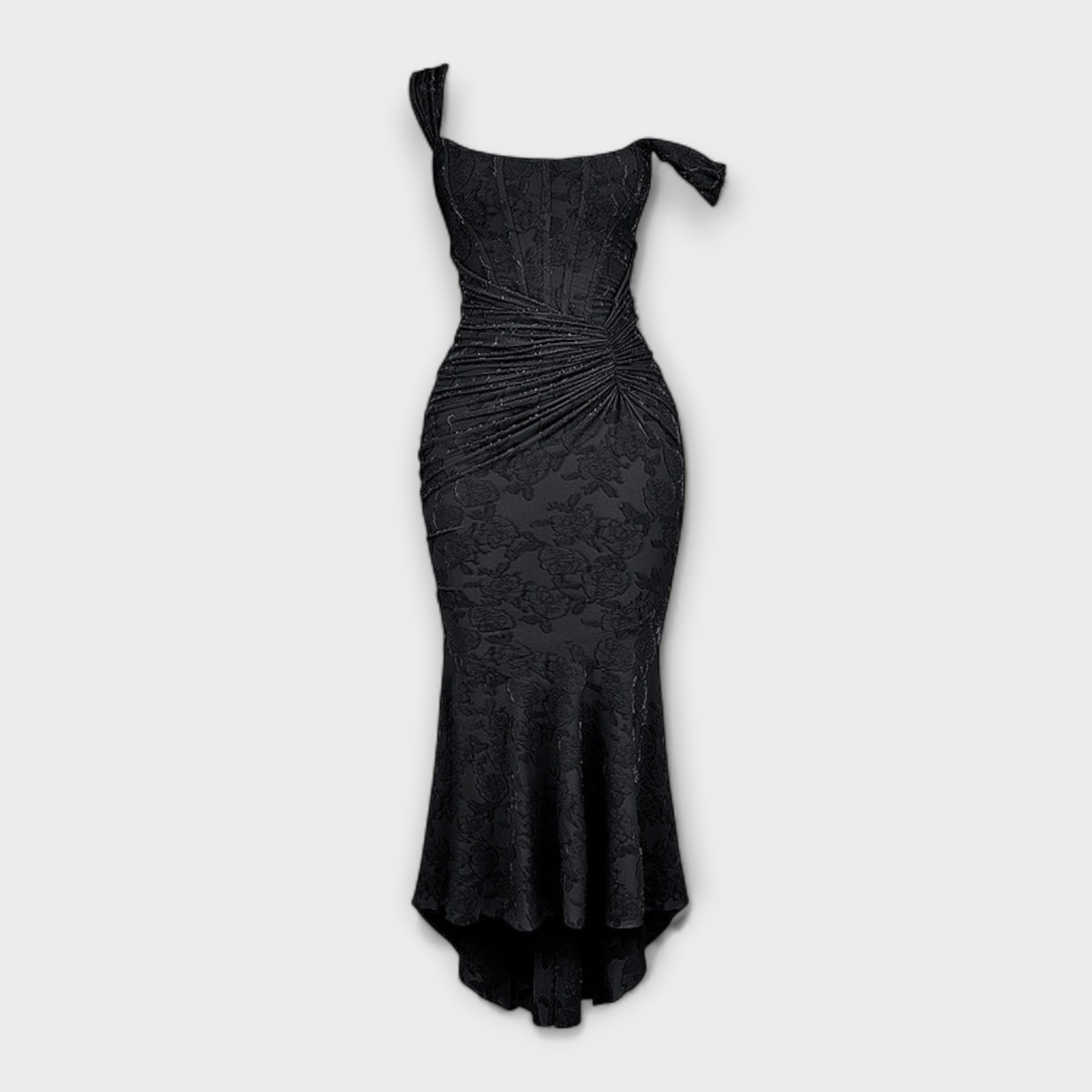 Renske - Lange jurk met elegante en verfijnde corset