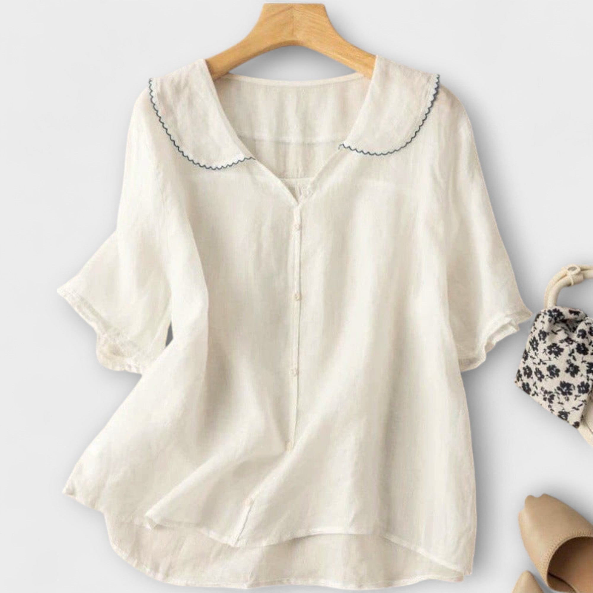Brenda - Linnen Blouse