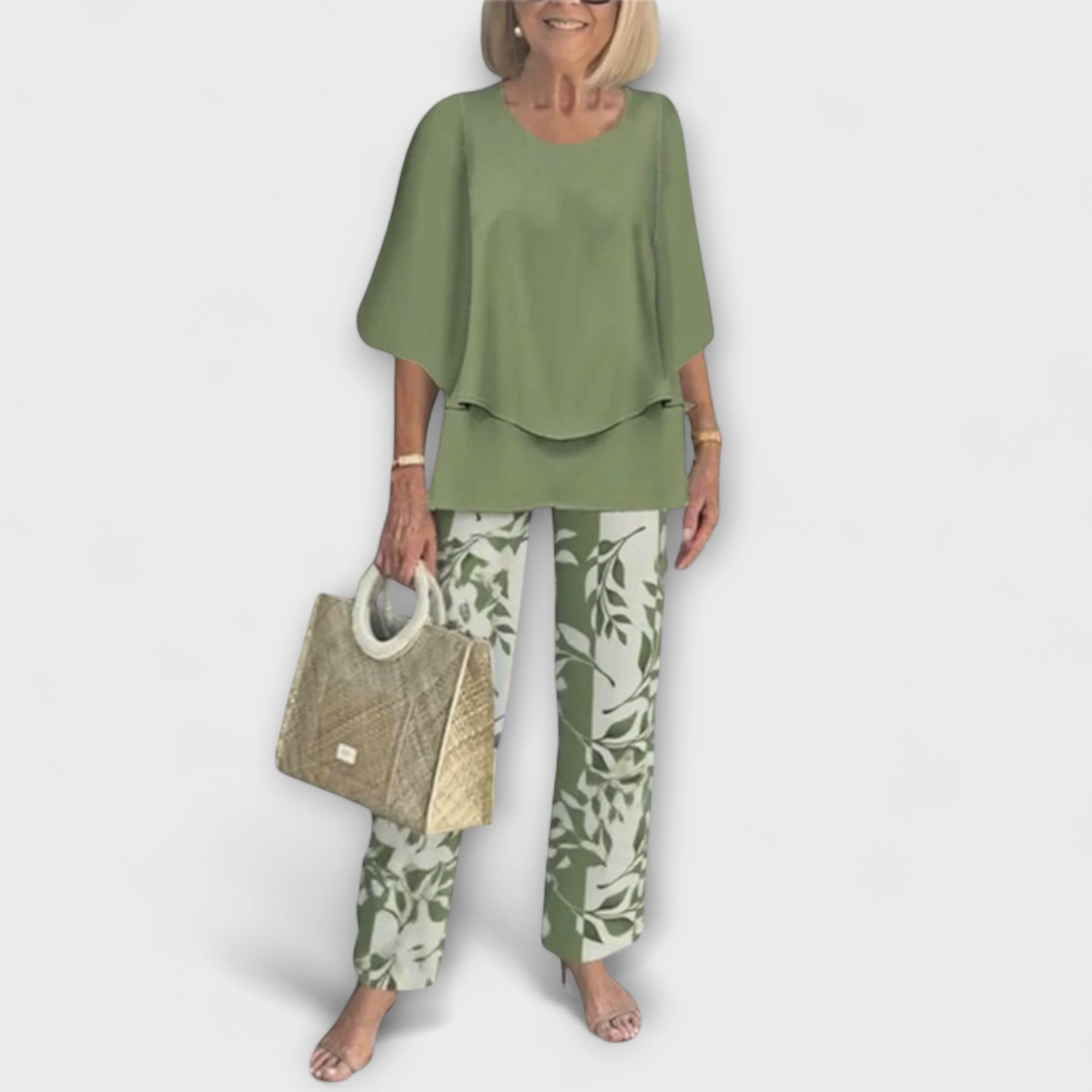 Rosamund - Modern Set met Comfortabele Blouse en Broek