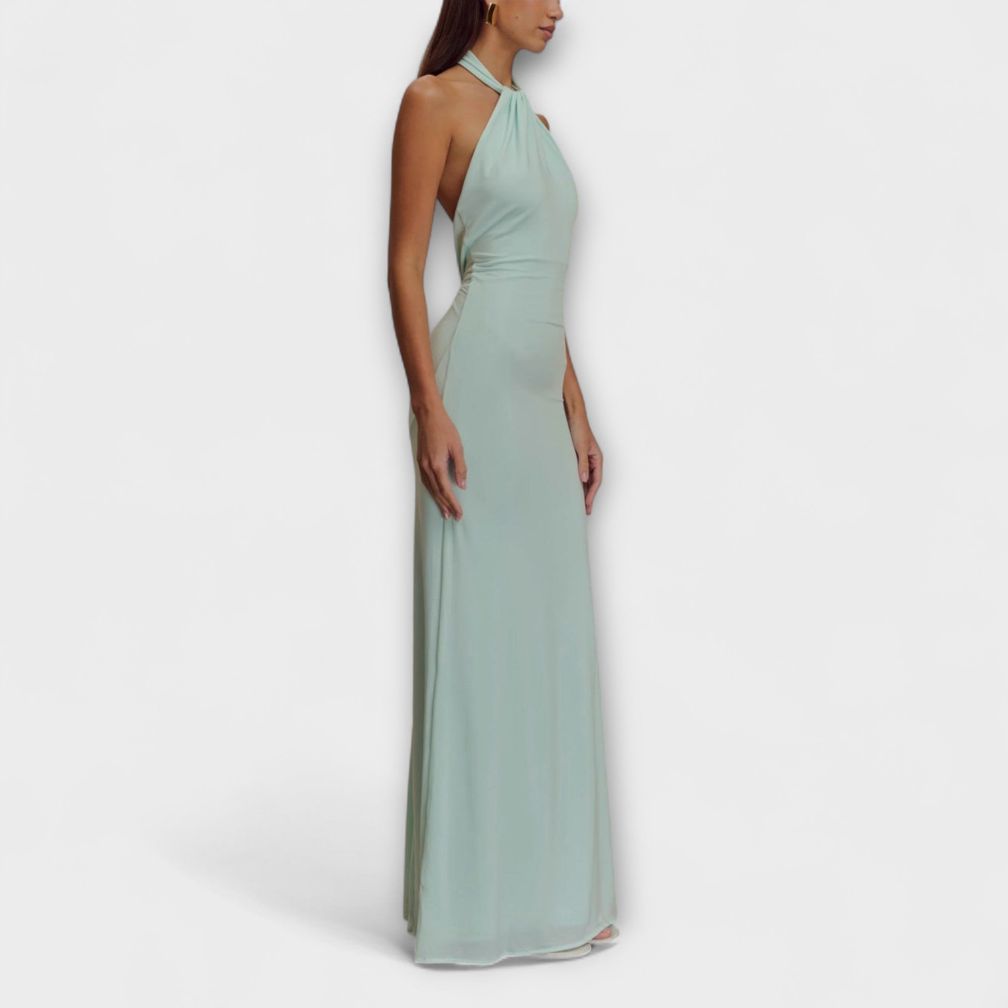Lagune - Slinky Halter Maxi Jurk