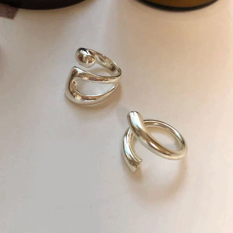 Elegante verstelbare ring