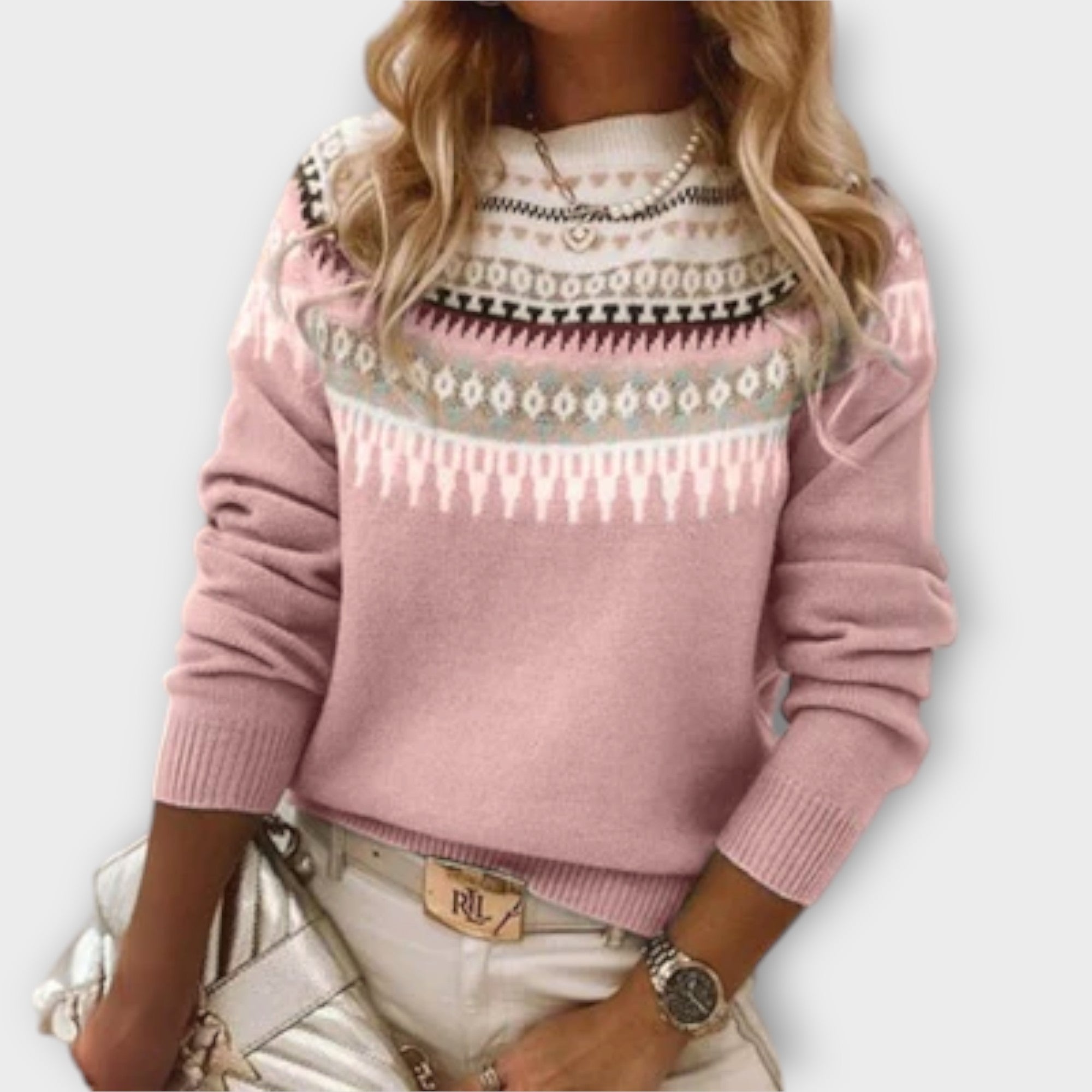 Lena - Knusse & warme dagelijkse breipullover