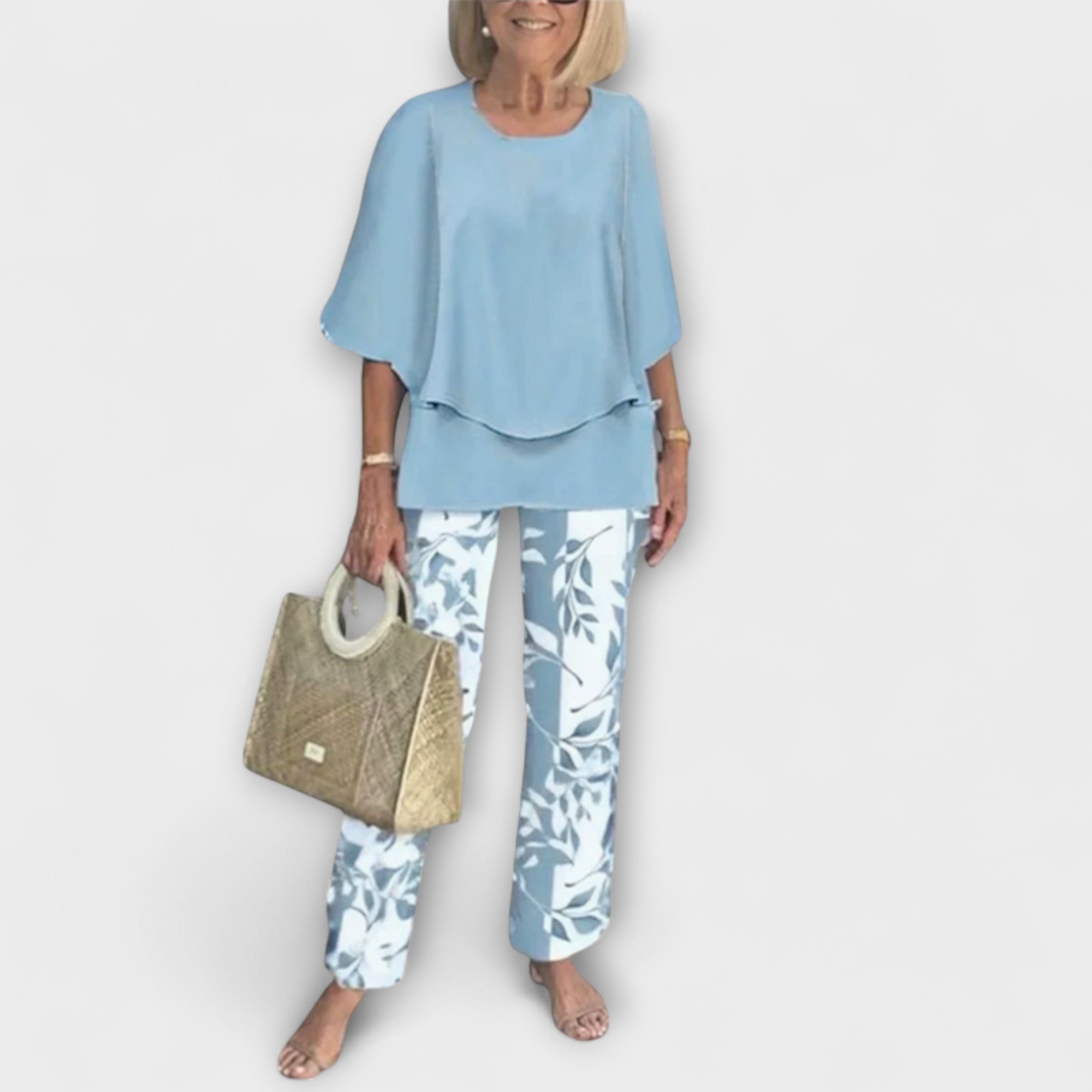 Rosamund - Modern Set met Comfortabele Blouse en Broek