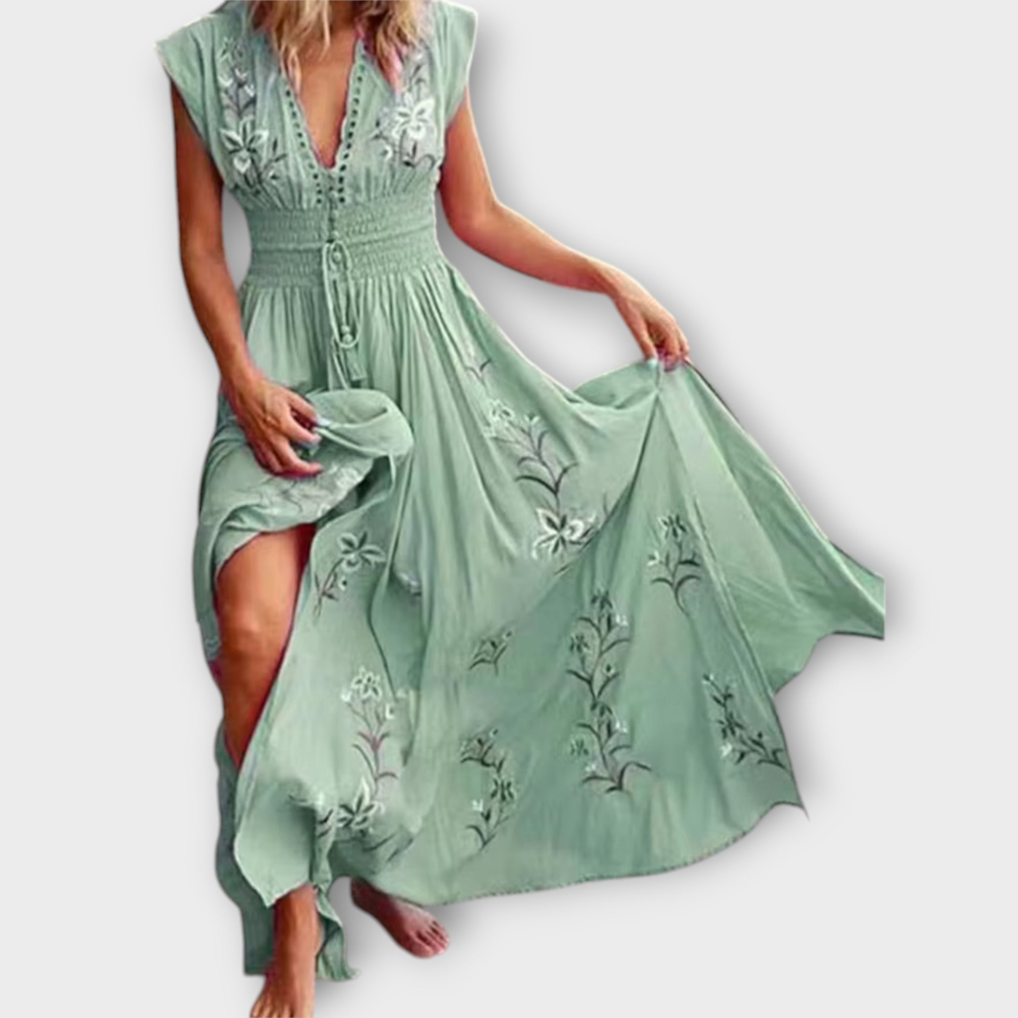 Felizia – Boho-jurk met betoverende borduursels