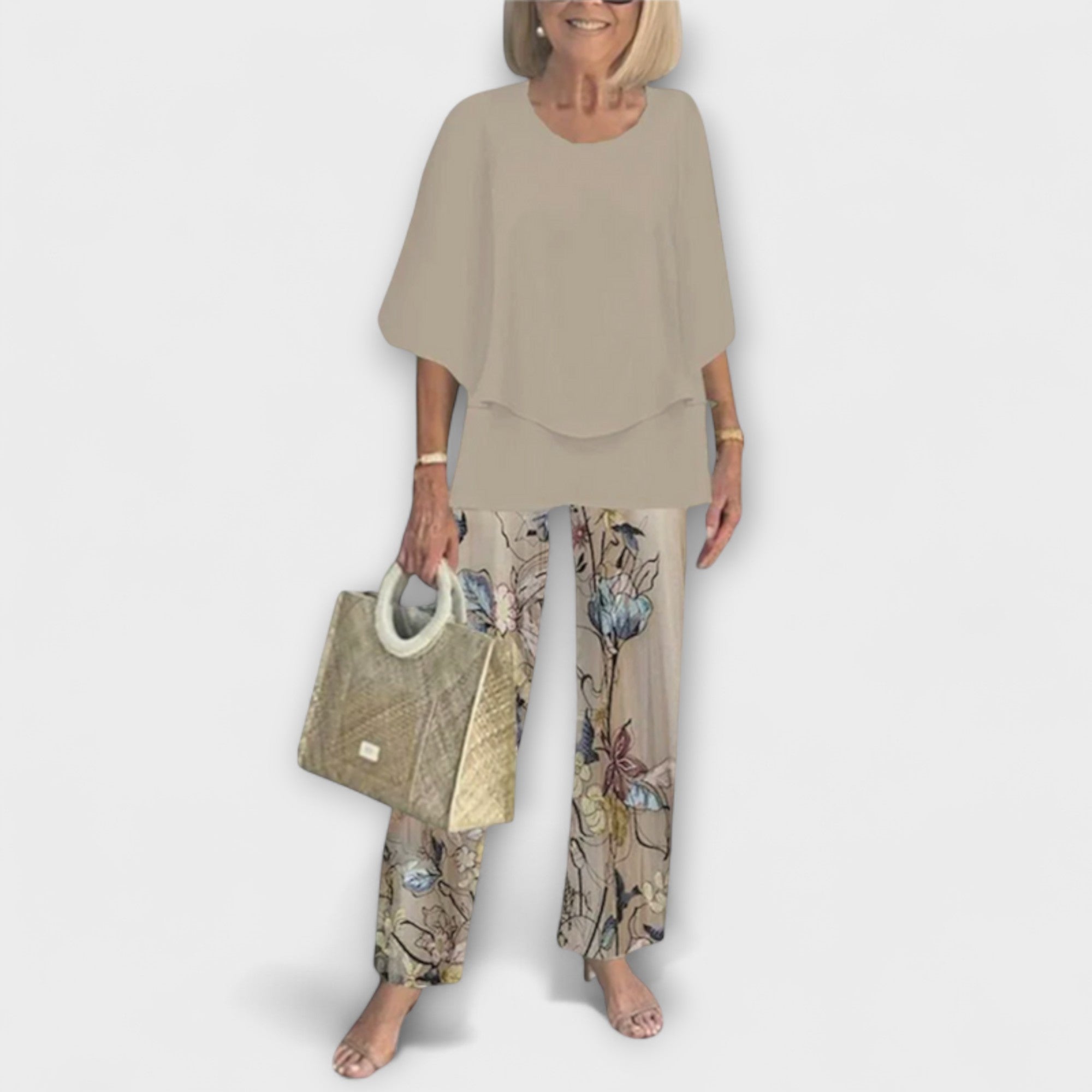 Rosamund - Modern Set met Comfortabele Blouse en Broek