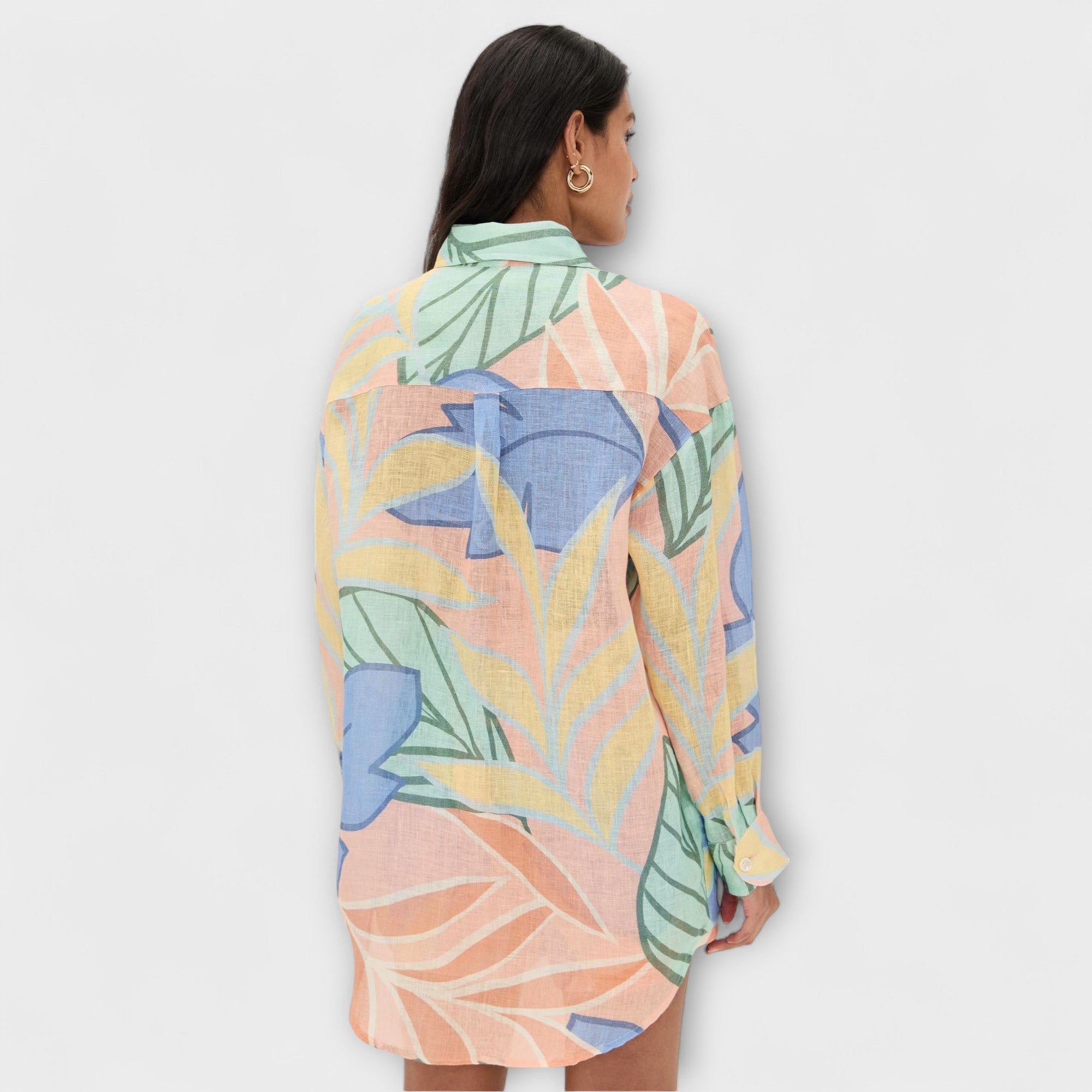 Mary - Tropische Bladprint Korte Set van Playa Boyfriend