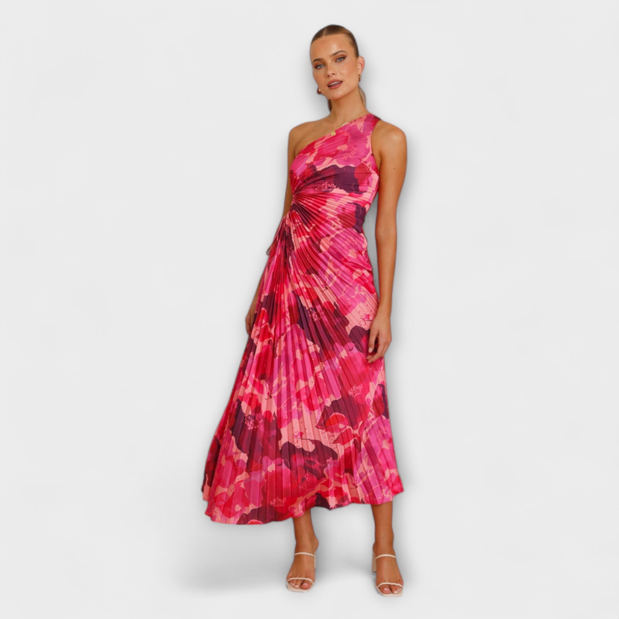 Sienna - Elegante Cut-Out Maxijurk