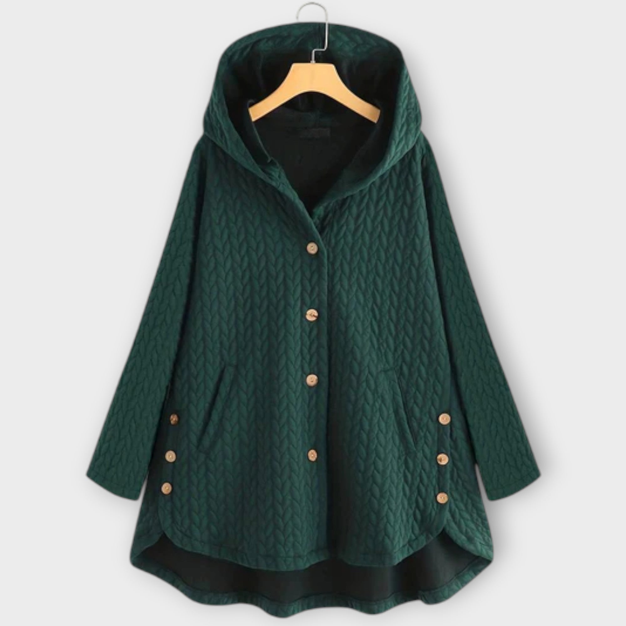 Leslie - Warme Button-Up Jacket