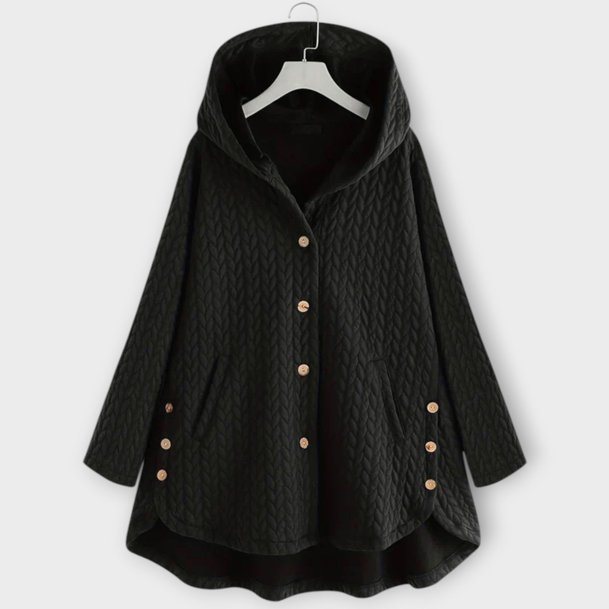 Leslie - Warme Button-Up Jacket