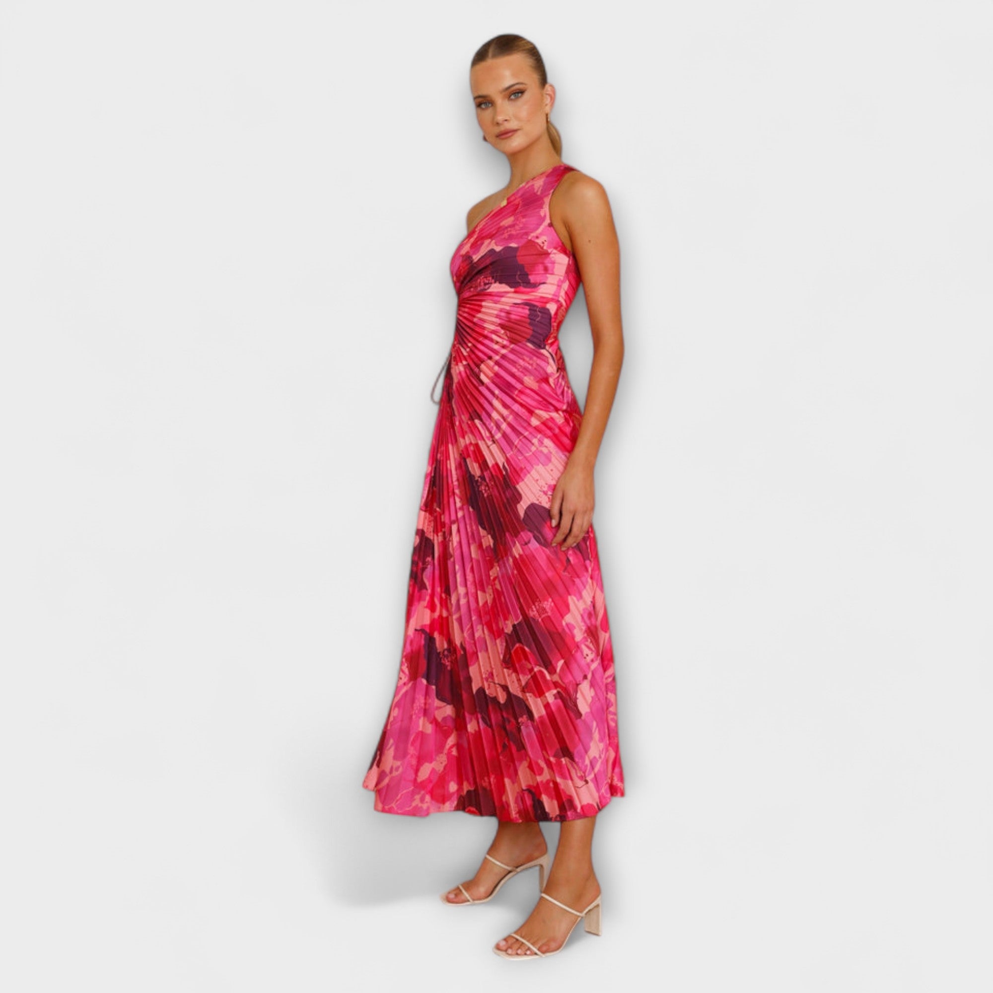 Sienna - Elegante Cut-Out Maxijurk