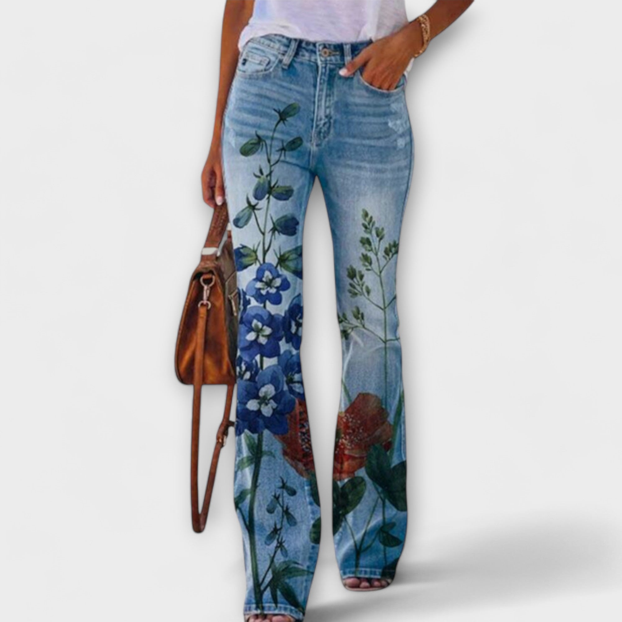 Broek met Bloemen