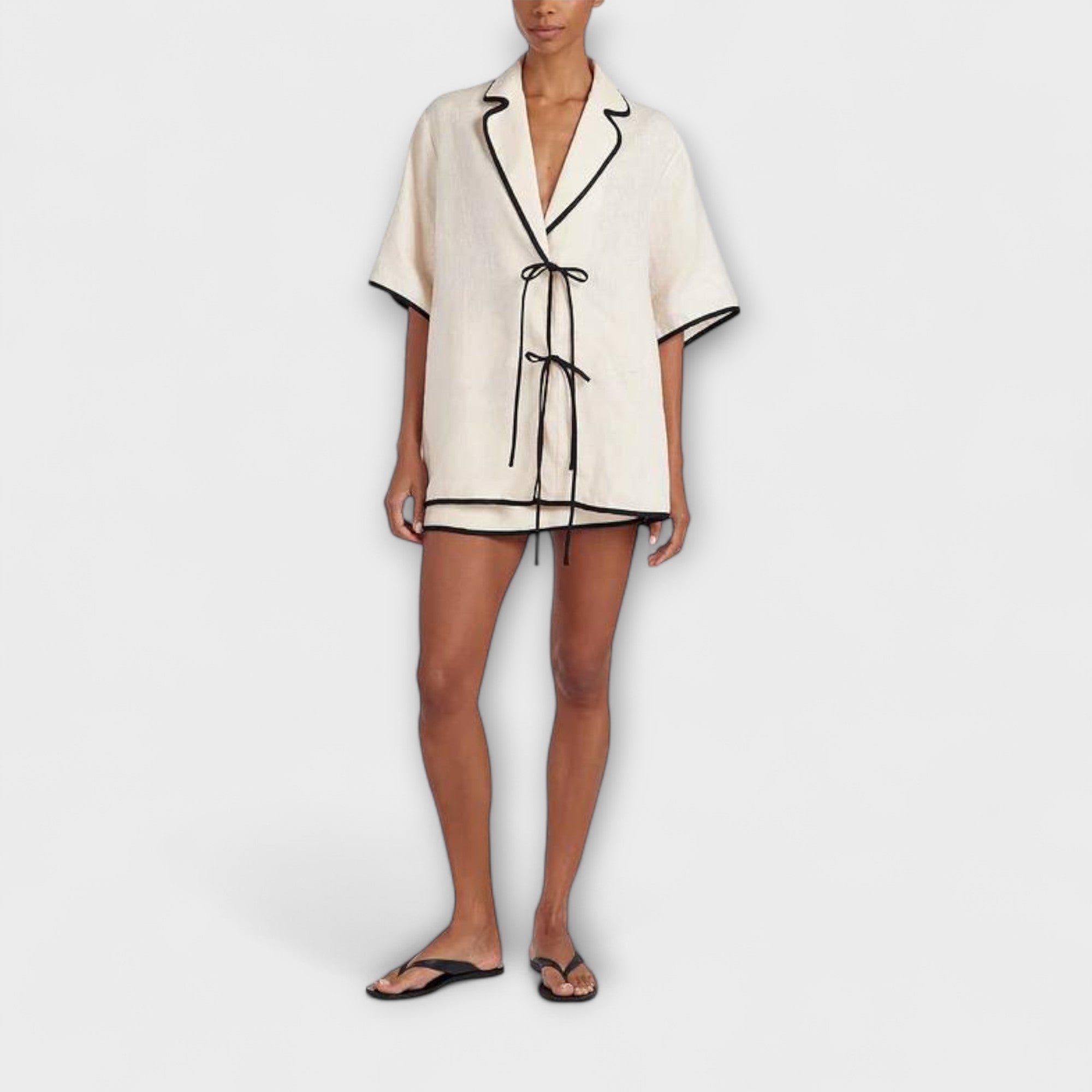 Grace - Noir Coördineerd Rok-Set