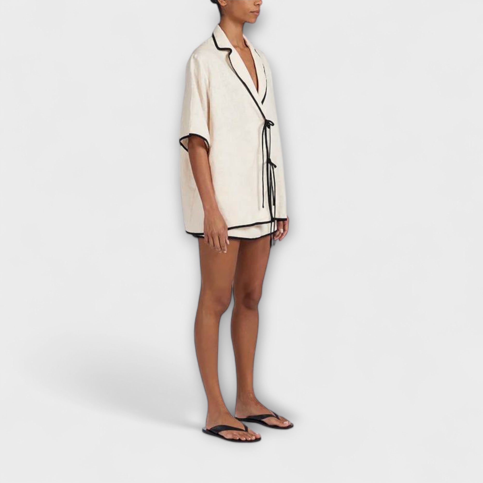 Grace - Noir Coördineerd Rok-Set