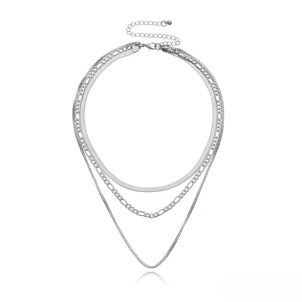 Vintage 3-delige lagenketting