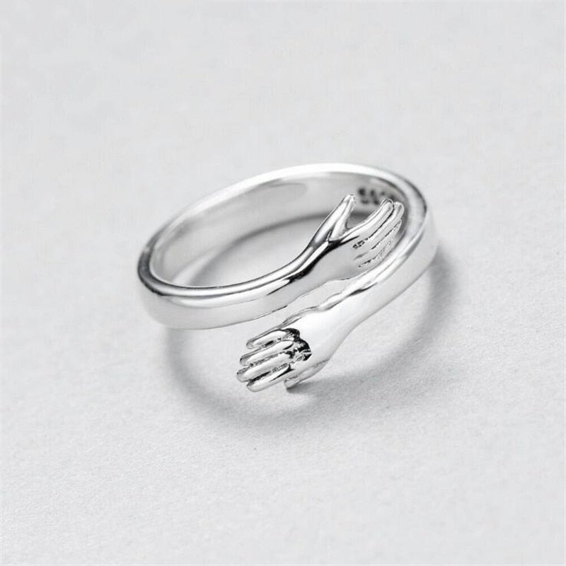 Zilveren Omarmring
