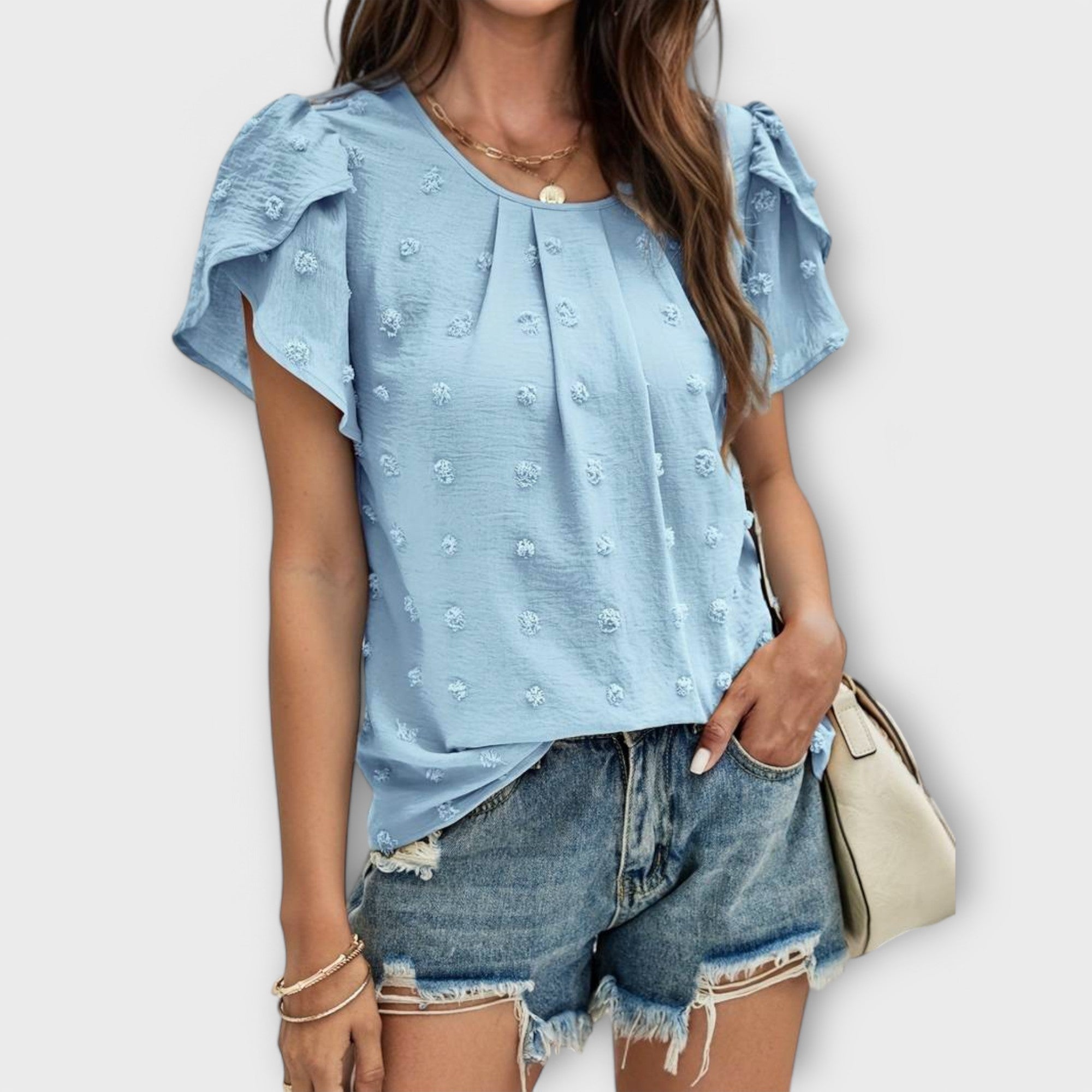Charlotte - De perfecte polka-dot blouse