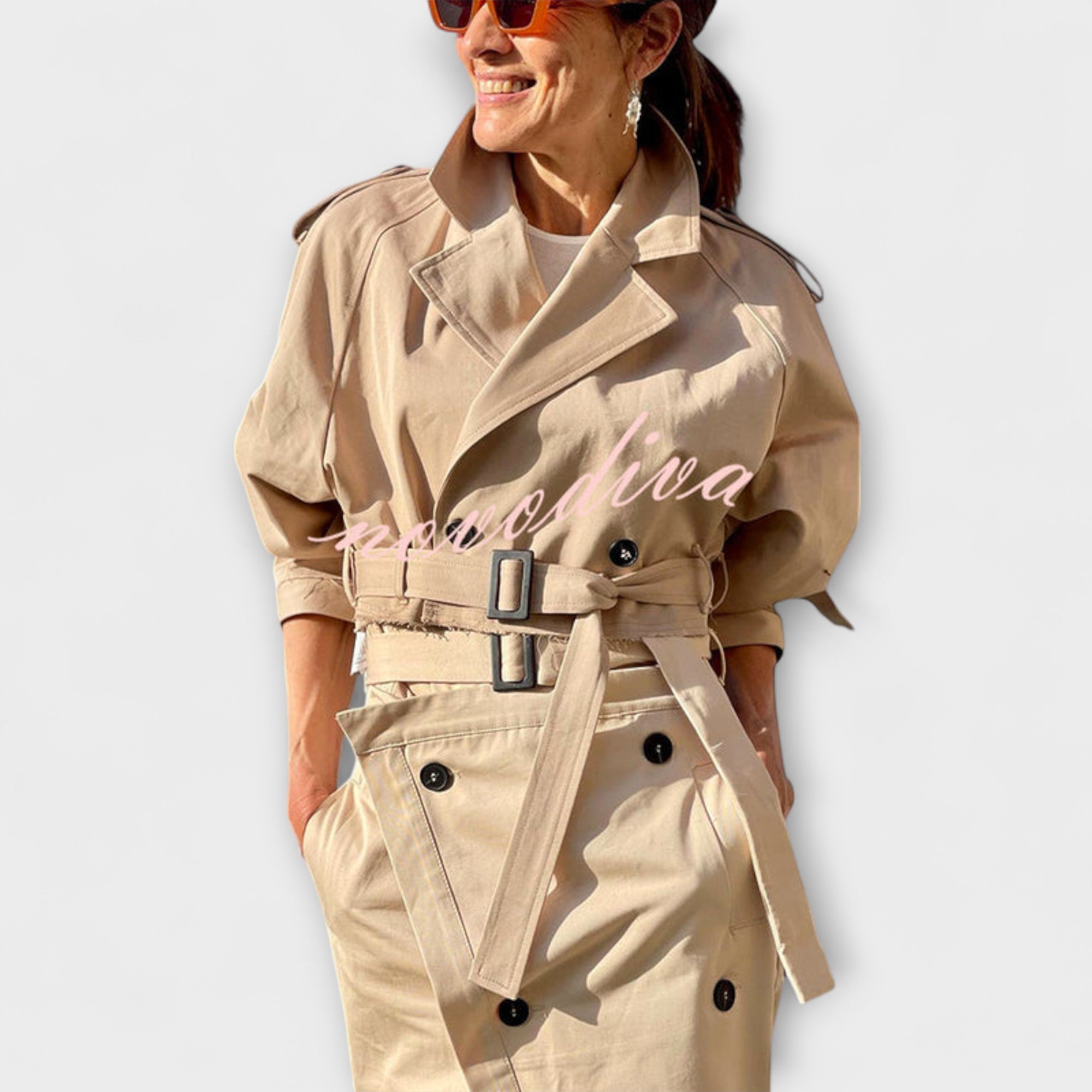 Lyra - Elegante Jack Midi-jurk met zakken