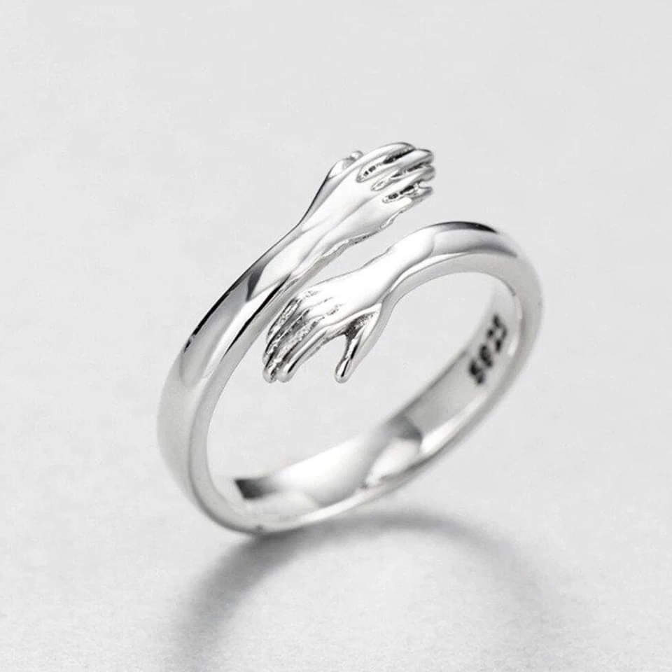 Zilveren Omarmring