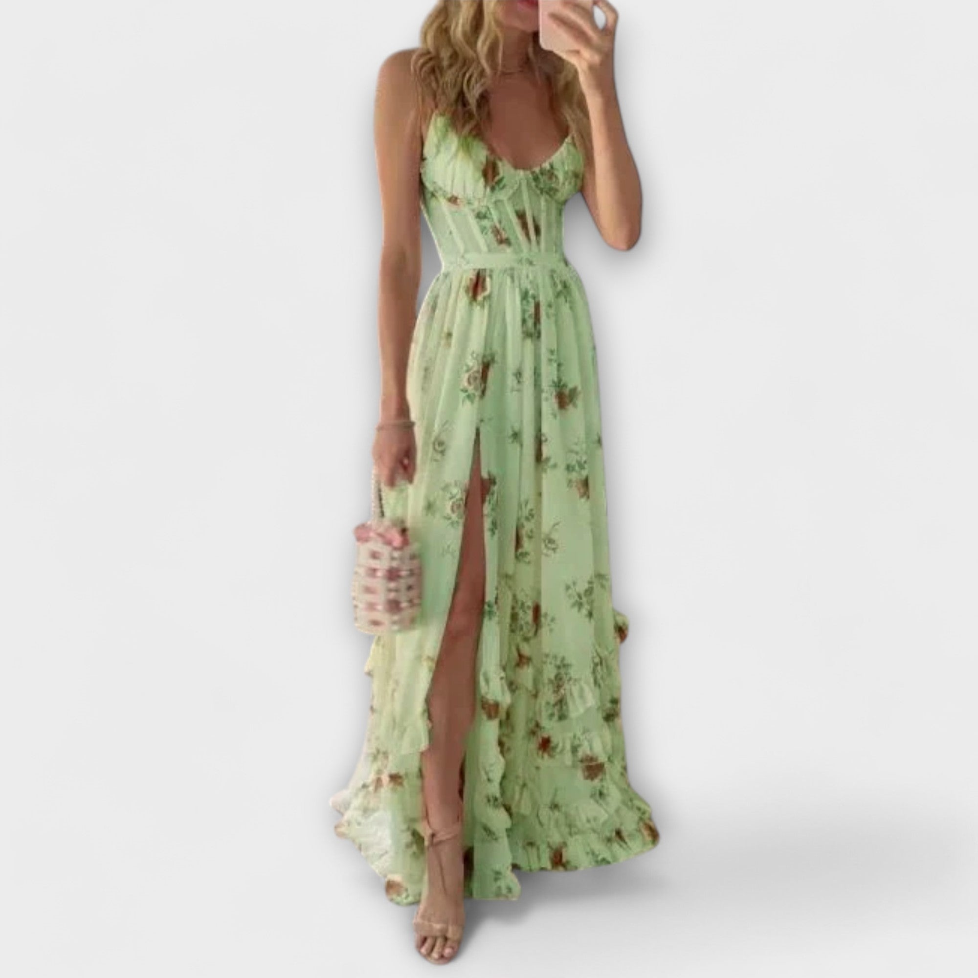 Hazel - Jurk met Bloemenpatroon