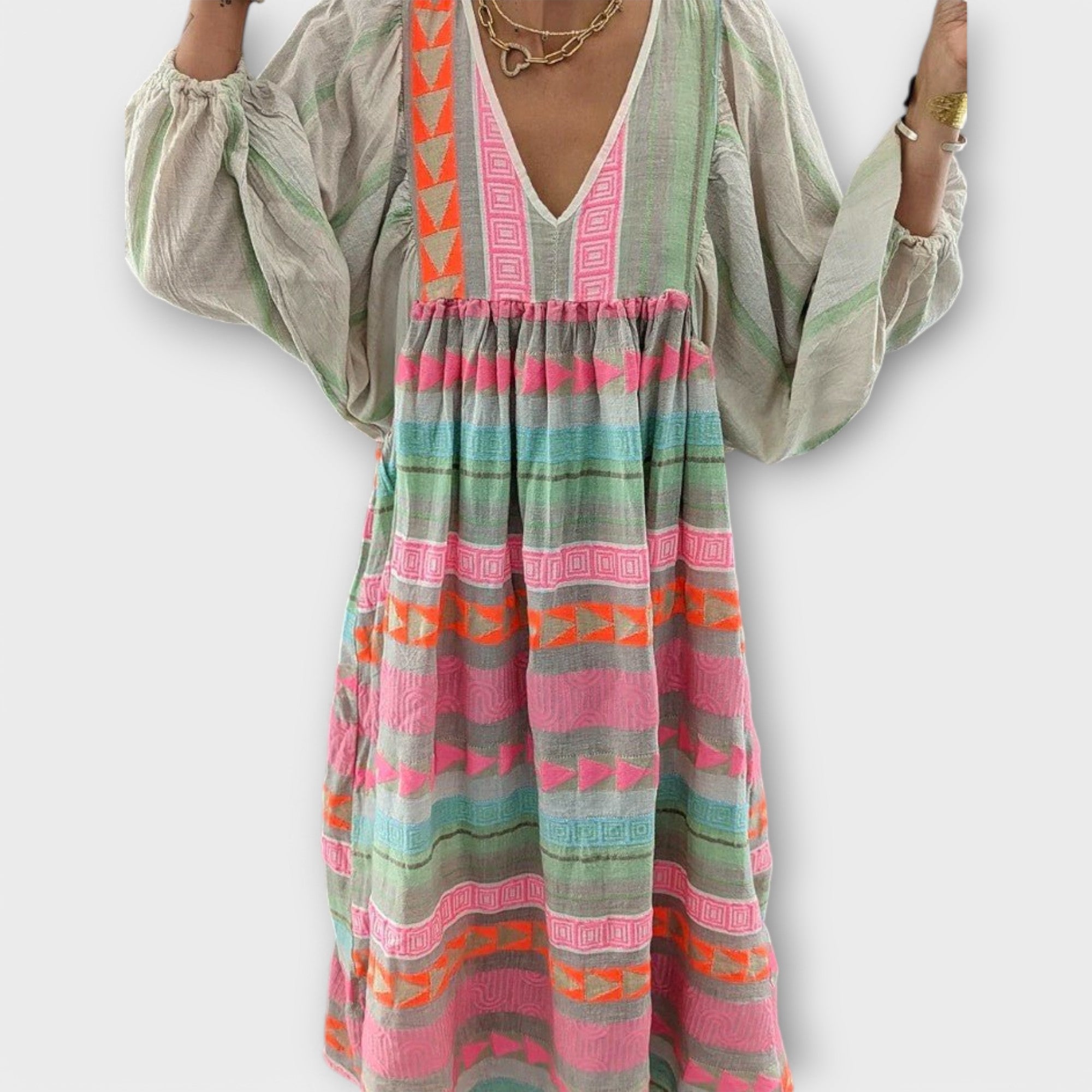 Hermine Vibrant Los Kleid