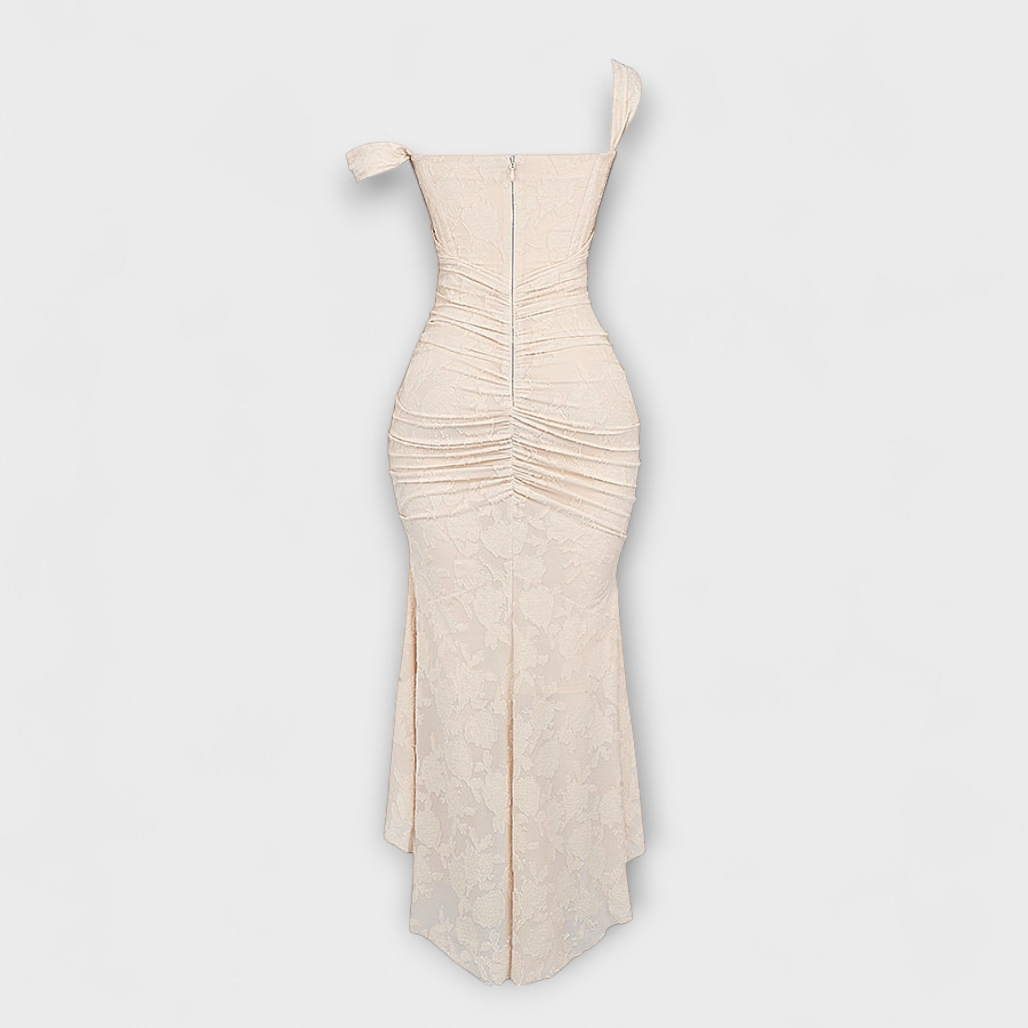 Renske - Lange jurk met elegante en verfijnde corset