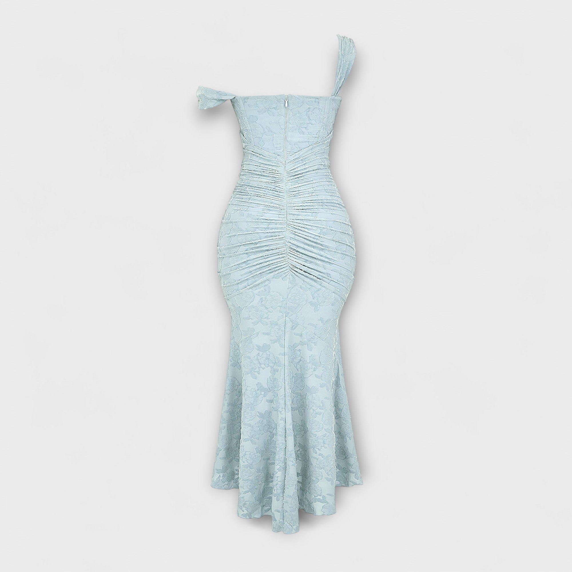 Renske - Lange jurk met elegante en verfijnde corset